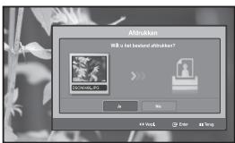 Aldrukken Will be het bestand aldrukken? Jn No in Web Enter in Web