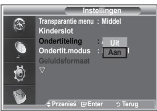 SAMSUNG LE40M86BD - U kunt de ondertiteling activeren en deactiveren. - 1