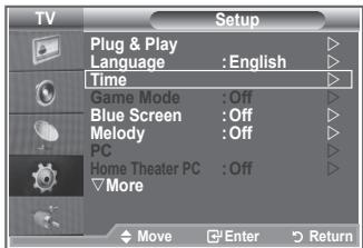 SAMSUNG LE40M86BD - Setting the Sleep Timer - 1