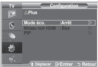 SAMSUNG LE40M86BD - Utilisation de la fonction d'économie d'énergie - 1