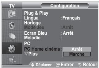 SAMSUNG LE40M86BD - Branchement de l'ensemble PC Home cinéma - 2