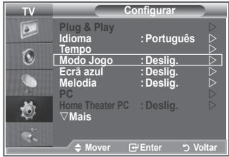 SAMSUNG LE40M86BD - Utilizar o Modo Jogo - 1