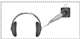 SAMSUNG LE40M86BD - Collegamento delle cuffie - 1