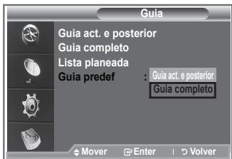 SAMSUNG LE40M86BD - Pode predefinir o estilo do guia. - 1