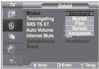 SAMSUNG LE40M86BD - De geluidsstandaard wijzigen - 2