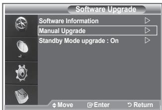 SAMSUNG LE40M86BD - Upgrading the Software - 3