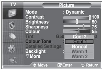 SAMSUNG LE40M86BD - You can select the most comfortable colour tone to your eyes. - 2
