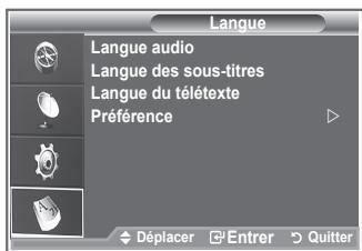 SAMSUNG LE40M86BD - Langue - 4