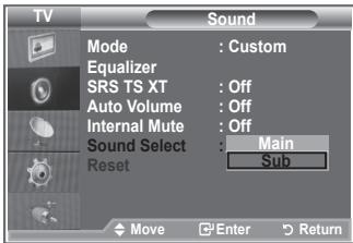 SAMSUNG LE40M86BD - Listening to the Sound of the Sub Picture - 2