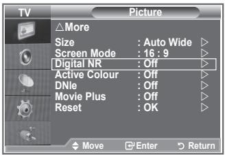SAMSUNG LE40M86BD - Digitalno odpravljanje šumov/Aktivna barva/DNIe/Film plus - 1