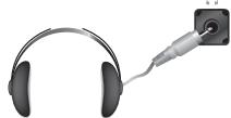 SAMSUNG LE40M86BD - Branchement du casque - 1