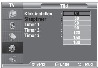 SAMSUNG LE40M86BD - U kunt een tijdsduur tussen 30 en 180 minuten instellen waarna de tv automatisch overschakelt op stand-by. - 2