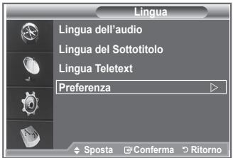 SAMSUNG LE40M86BD - Il menu è costituito da 6 sottomenu: - 1
