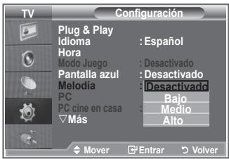 SAMSUNG LE40M86BD - Melodía: - 2