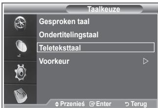 SAMSUNG LE40M86BD - Hiermee geeft u de taalinformatie voor het inkomende signaal weer. - 3