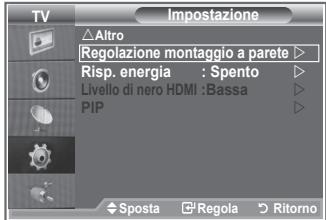 SAMSUNG LE40M86BD - Regolazione montaggio a parete(LE40M8, LE46M8, LE52M8, LE40N8, LE46N8)(kit venduto separatamente) - 2