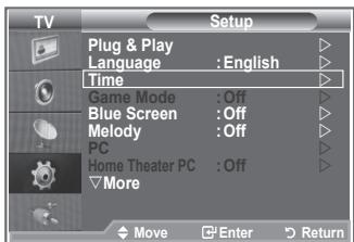 SAMSUNG LE40M86BD - Switching the Television On and Off Automatically - 1