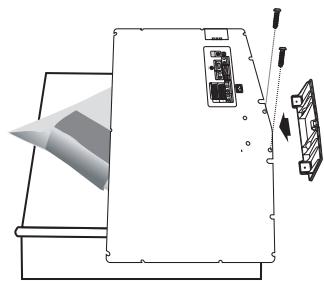 SAMSUNG LE40M86BD - De muurbevestiging installeren - 1