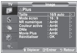 SAMSUNG LE40M86BD - Changement de la taille de l'image - 1
