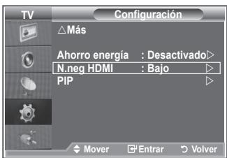 SAMSUNG LE40M86BD - Se puede seleccionar directamente el nivel de negro en la pantalla para ajustar la profundidad de ésta. - 1
