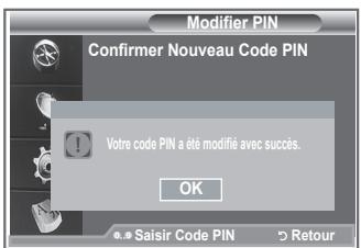 SAMSUNG LE40M86BD - Configuration du contrôle parental - 4