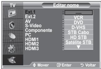 SAMSUNG LE40M86BD - Identifique o dispositivo ligado às tomadas de entrada para que a selecção de fontes de entrada se torne mais fácil. - 2
