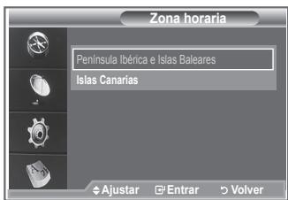 SAMSUNG LE40M86BD - Seleccione su zona horaria. - 2