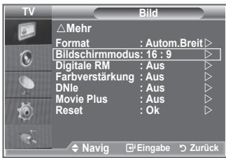 SAMSUNG LE40M86BD - Auswählen des Bildschirmmodus - 1
