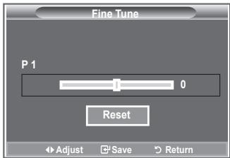 SAMSUNG LE40M86BD - Fine Tuning Channel Reception - 2