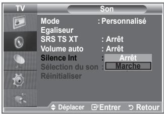 SAMSUNG LE40M86BD - Pour entendre le son par l'intermédiaire de haut-parleurs séparés, désactivez l'amplificateur interne. - 2