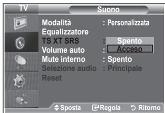 SAMSUNG LE40M86BD - Impostazione di TruSurround XT (SRS TS XT) - 3