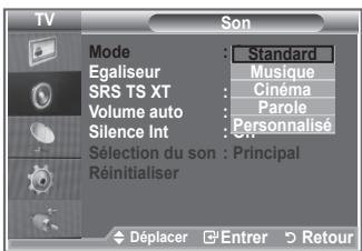 SAMSUNG LE40M86BD - Changement de la norme Son - 2