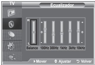 SAMSUNG LE40M86BD - Es posible ajustar los parámetros del sonido según las preferencias personales. - 2