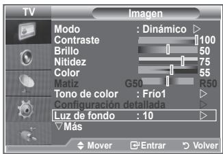 SAMSUNG LE40M86BD - Puede ajustar el brillo de la pantalla mediante el ajuste del brillo de la luz de fondo del LCD. (0\~10) - 1