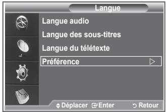 SAMSUNG LE40M86BD - Ce menu compte 6 sous-menus : - 1