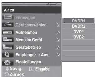 SAMSUNG LE40M86BD - Suchen von Anynet ^+ -Geräten und Umschalten zwischen diesen Geräten - 1