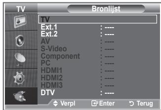 SAMSUNG LE40M86BD - U kunt een keuze maken uit externe bronnen die op de ingangen van de tv zijn aangesloten. - 2