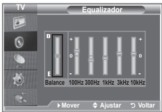 SAMSUNG LE40M86BD - Pode regular as definições de som de acordo com as suas preferências pessoais. - 2