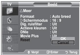 SAMSUNG LE40M86BD - U kunt terugkeren naar de standaard fabrieksinstellingen. - 2