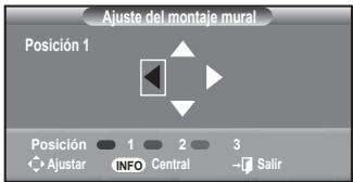 SAMSUNG LE40M86BD - Tras instalar el montaje en la pared, puede ajustar fácilmente la posición del televisor. - 3