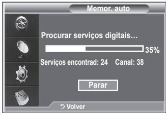 SAMSUNG LE40M86BD - Actualizar automaticamente a lista de canais - 1
