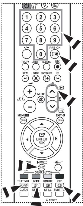 SAMSUNG LE40M86BD - Pulse los botones numéricos en el mando a distancia para introducir o aceptar los números de página directamente: - 1