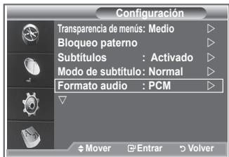 SAMSUNG LE40M86BD - Sólo se puede oír el sonido PCM a través de un altavoz principal. - 1