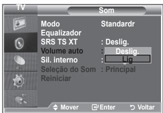 SAMSUNG LE40M86BD - Regular o volume automaticamente - 2