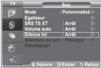 SAMSUNG LE40N87BD - Sélection de silence intégral - 1
