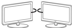 SAMSUNG LE40N87BD - Stand Swivel (Left / Right) - 1