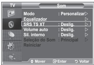 SAMSUNG LE40N87BD - Definir a TruSurround XT (SRS TS XT) - 2