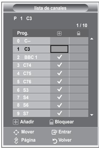 SAMSUNG LE40N87BD - Puede borrar,añadir o bloquear fácilmente el canal que dese. - 1