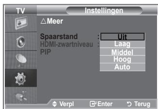 SAMSUNG LE40N87BD - De functie Spaarstand - 2