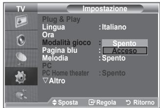 SAMSUNG LE40N87BD - Uso della modalità Gioco - 2